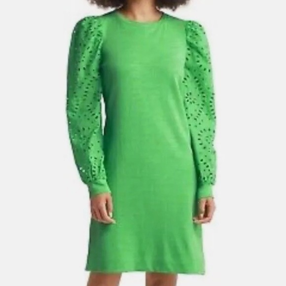 Lilly Pulitzer Jasona Dress In Cabana Green Size Medium - Picture 1 of 4